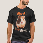 Niedlich Wheek Wheek Guinea Pig Pet Besitzer T-Shirt (Vorderseite)