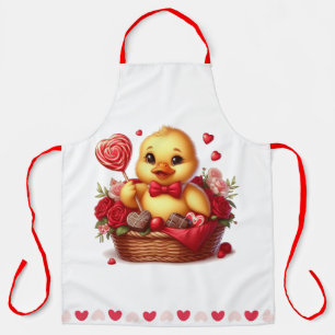 Niedlich/Whimisikalische Valentinerentinerente Schürze