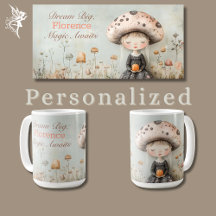 Niedlich Whimsical Dreamy Mushroom Fairy Personali
