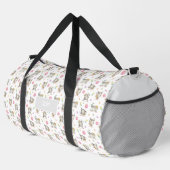 Niedlich Whimsical Funny Gym Cat Duffle Bag (Rechte Ecke)