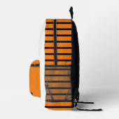 Niedlich/Whimsisches Halloween/Herbst-Monster/Alie Bedruckter Rucksack (Rechts)