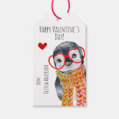 Niedlich Whimsy Baby Penguin Kids Friend Valentine Geschenkanhänger (Vorderseite)