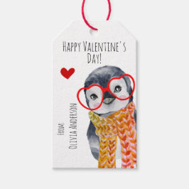 Niedlich Whimsy Baby Penguin Kids Friend Valentine Geschenkanhänger