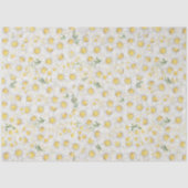 Niedlich White Daisy Blumendecoupage Seidenpapier (Vorderseite)