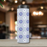 Niedlich White Feminine Blue Daisy Griechisches Au