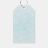 Niedlich White Kitten mit Blue Eyes Event Vielen D Geschenkanhänger (Rückseite)