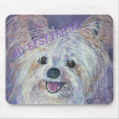 NIEDLICH WHITE YORKIE MIX MOUSEPAD (Vorne)
