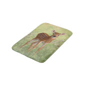 Niedlich Whitetail Fawn Badematte (Schrägansicht)