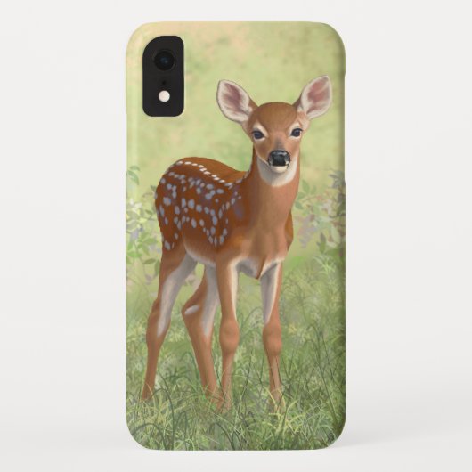 Niedlich Whitetail Fawn Case-Mate iPhone Hülle (Rückseite)