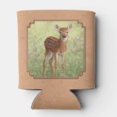 Niedlich Whitetail Fawn Dosenkühler (Rückseite)