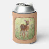 Niedlich Whitetail Fawn Dosenkühler (Kanne Rückseite)