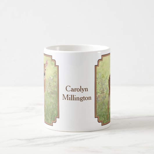 Niedlich Whitetail Fawn Kaffeetasse (Mittel)