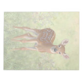 Niedlich Whitetail Fawn Notizblock (Vorderseite)