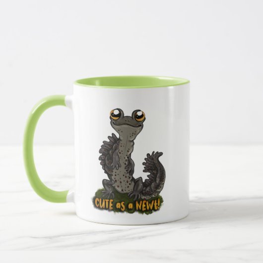 Niedlich wie ein Newt! Tasse (Links)
