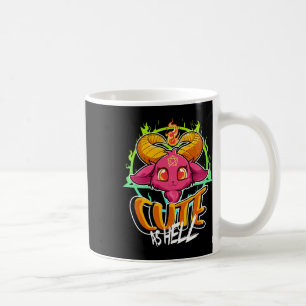 Niedlich wie Hell Halloween Kawaii Phomet Funny Sa Kaffeetasse