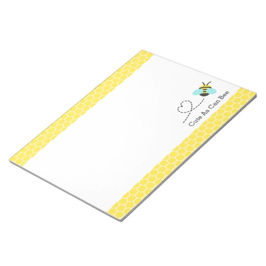 Niedlich wie möglich, Honeycomb Muster Notizblock (angewinkelt)