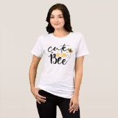 Niedlich wie möglich Tri-Blend shirt (Vorderseite voll)