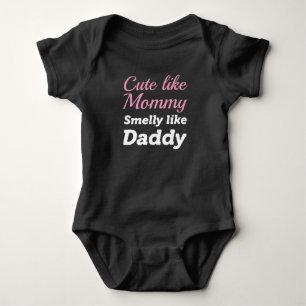 Niedlich wie Mommy Baby Strampler