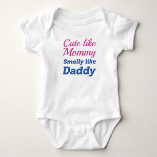 Niedlich wie Mommy Baby Strampler