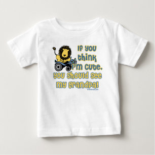 Niedlich wie Opa! Baby T-shirt