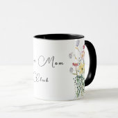 Niedlich Wild Blume Super Mama Club Tasse (VorderseiteRechts)