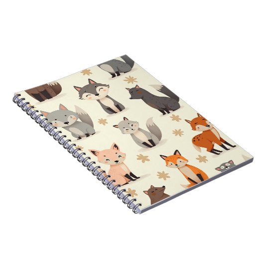 Niedlich Wildlife Wonders-Notebook Notizblock (Rechte Seite)