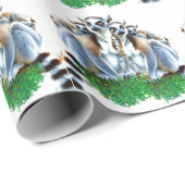 Niedlich Wildtier Geschenkpapier (Rolleneckpunkt)