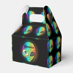 Niedlich Winking Alien Head Thunder_Cove Geschenkschachtel