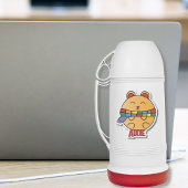 Niedlich Winter Animal Cartoon Personalisiert Hams Aufkleber