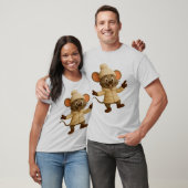 Niedlich Winter Mouse T - Shirt | Funny Cartoon Co (Unisex)