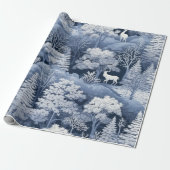 Niedlich Winter Wonderland Geschenkpapier (Ungerollt)
