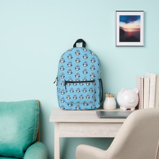 Niedlich Wintern Muster Pinguin Rucksack (InSitu)
