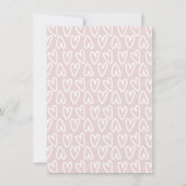 Niedlich Wir sind Verlobte Verlobung Ankündigung (Rückseite)