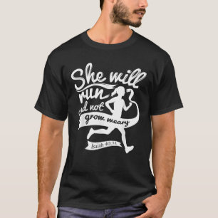 Niedlich wird sie laufen und nicht ermüdet Isaiah T-Shirt