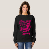 Niedlich wird sie laufen und nicht wachsen durch I Sweatshirt (Vorne ganz)