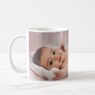 Niedlich wirst du Godeltern Baby Foto Taufe Kaffeetasse