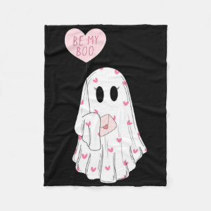 Niedlich wirst du mein Boo Ghost Halloween sein! L Fleecedecke