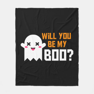 Niedlich wirst du mein Boo Ghost Halloween sein! L Fleecedecke