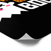 Niedlich wirst du mein Boo Ghost Halloween sein! L Poster (Ecke)