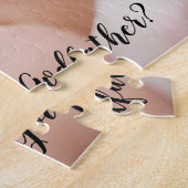 Niedlich wirst du mein Foto für PateScript sein Puzzle (Seite)