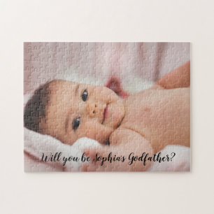 Niedlich wirst du mein Foto für PateScript sein Puzzle