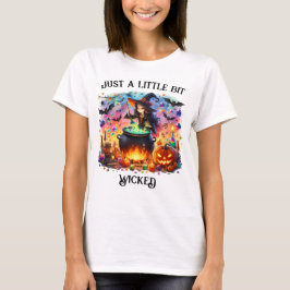 Niedlich Witch Stirring Cauldron T-Shirt