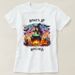 Niedlich Witch Stirring Cauldron T-Shirt