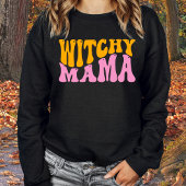 Niedlich Witchy Mama Mama Halloween Sweatshirt