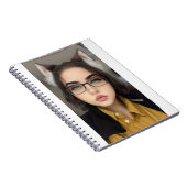 Niedlich Wolf Girl Journal Notizblock (Rechte Seite)