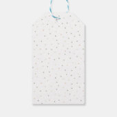 Niedlich Woodland Animals Kinderdusche Danke Geschenkanhänger (Rückseite)