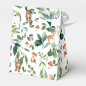 Niedlich Woodland Animals Kinderdusche Woods Viele Geschenkschachtel (Rückseite)