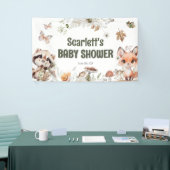 Niedlich Woodland Friends Kinderdusche Banner (Messeveranstaltung)