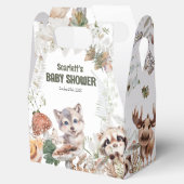 Niedlich Woodland Friends Kinderdusche Geschenkschachtel (Geöffnet)