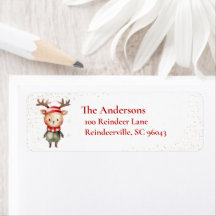 Niedlich Woodland Rentier Weihnachtself